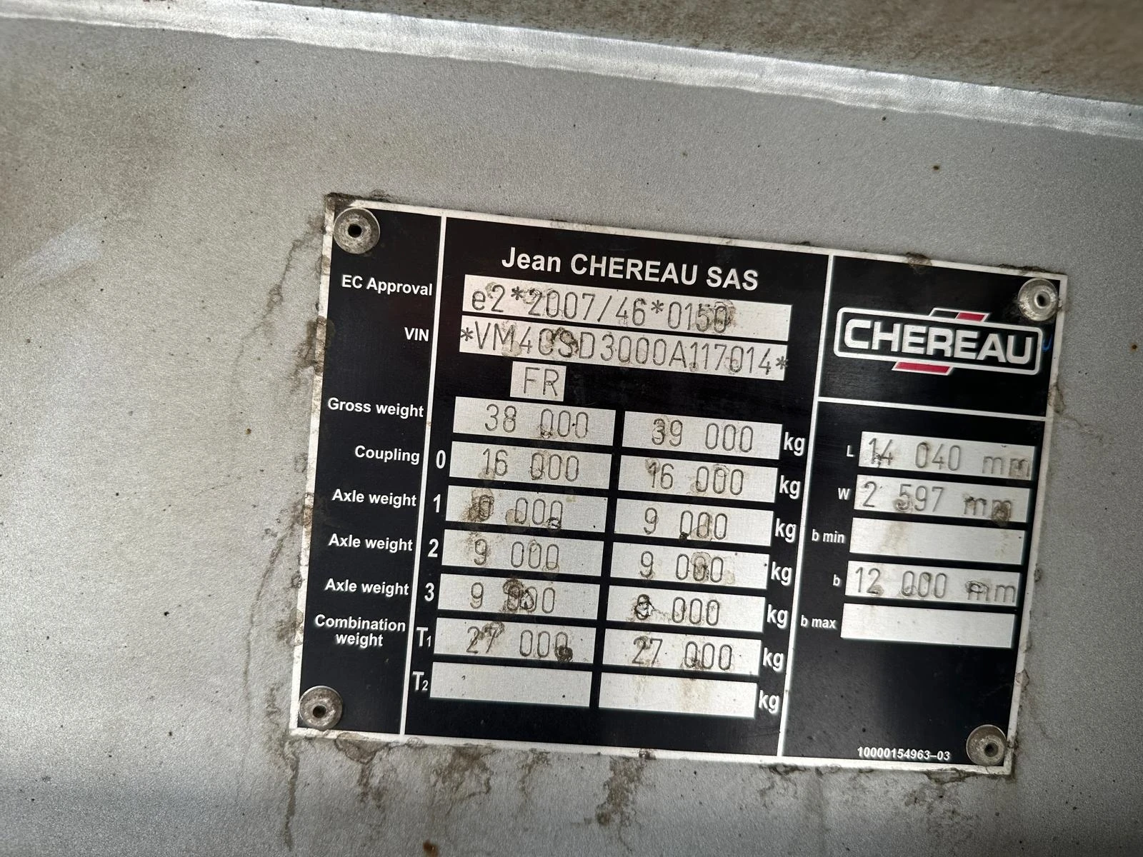  Chereau Carrier Vector 1550  | Mobile.bg   13