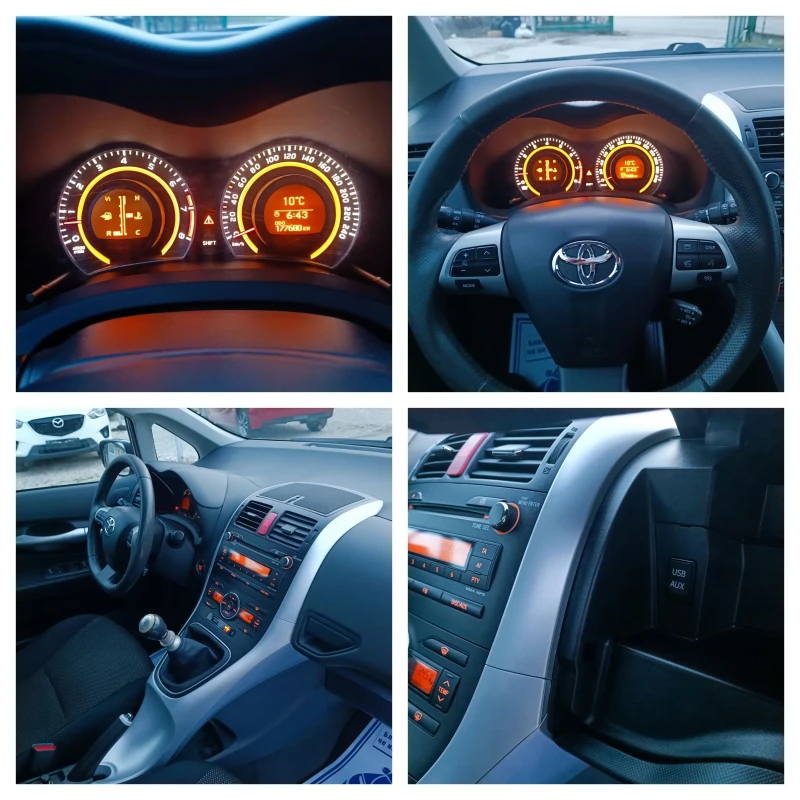 Toyota Auris 1.8i-147кс-ШВЕЙЦАРИЯ-РЪЧКА-6ск-FACELIFT-Keyless, снимка 16 - Автомобили и джипове - 52729177