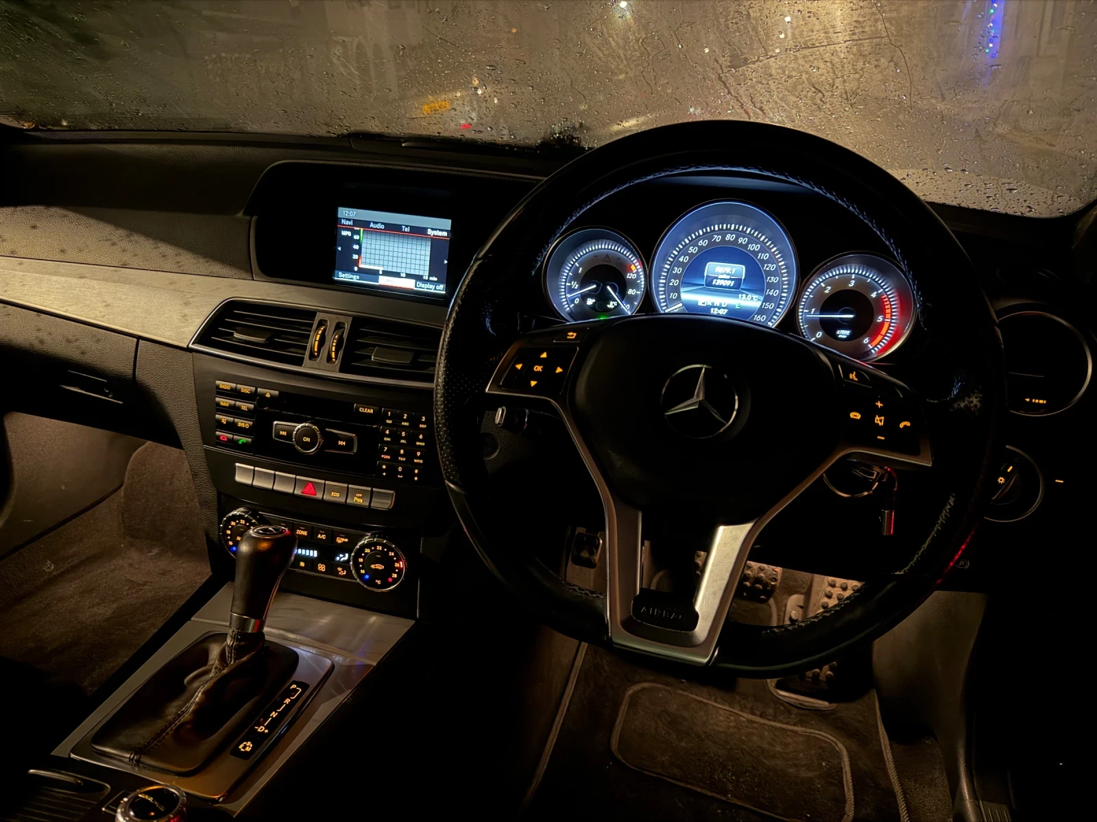 Mercedes-Benz C 220 OM651 170hp AUTO , снимка 13 - Автомобили и джипове - 53939825