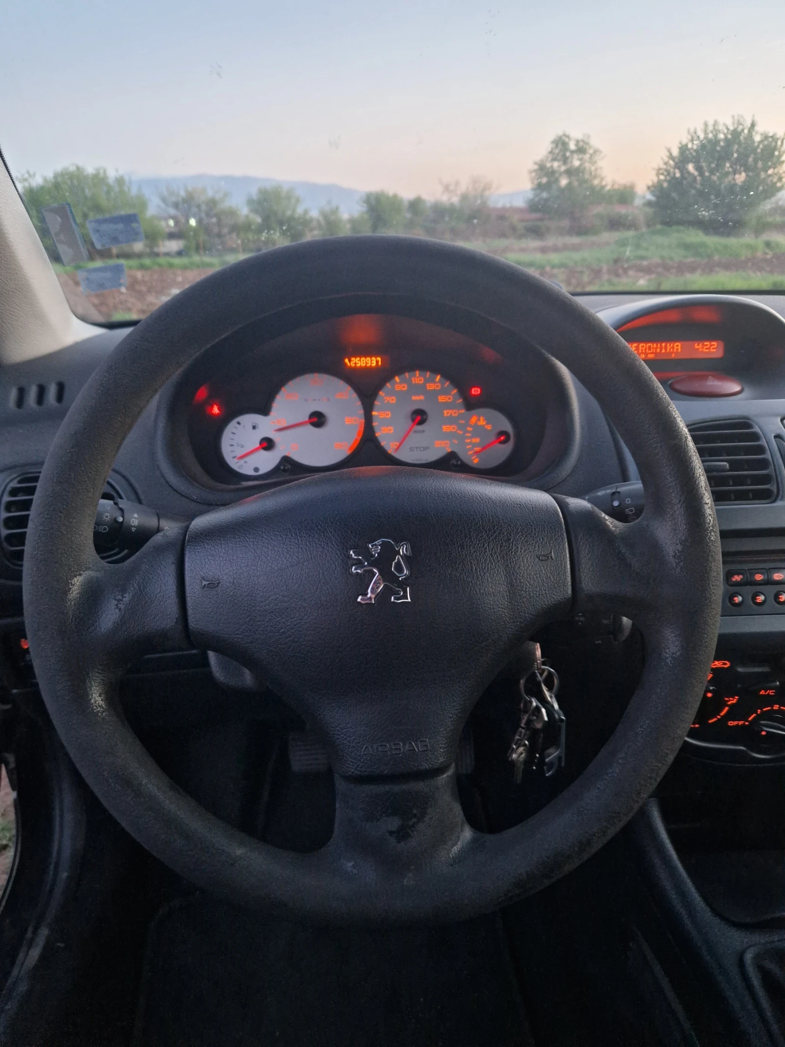 Peugeot 206 1.4 HDi Facelift, снимка 10 - Автомобили и джипове - 54544939