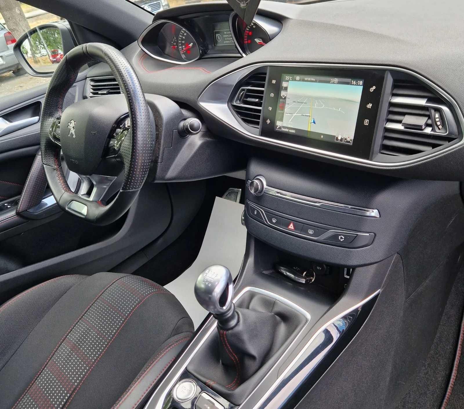 Peugeot 308  2.0HDI * GT-LINE* , снимка 15 - Автомобили и джипове - 55190971