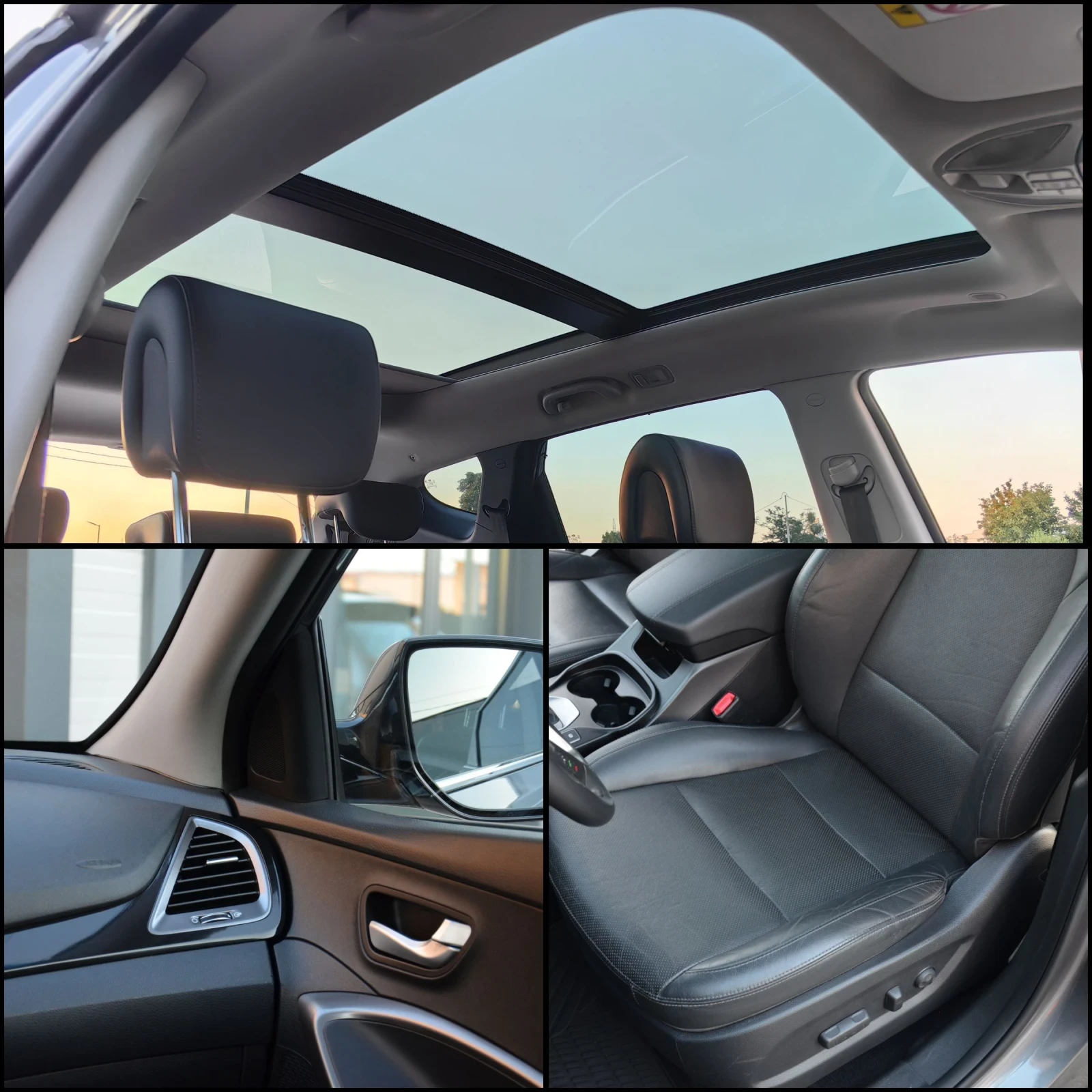 Hyundai Santa fe 2.2 CRDI/SWISS/4X4/7МЕСТА, снимка 9 - Автомобили и джипове - 55679080