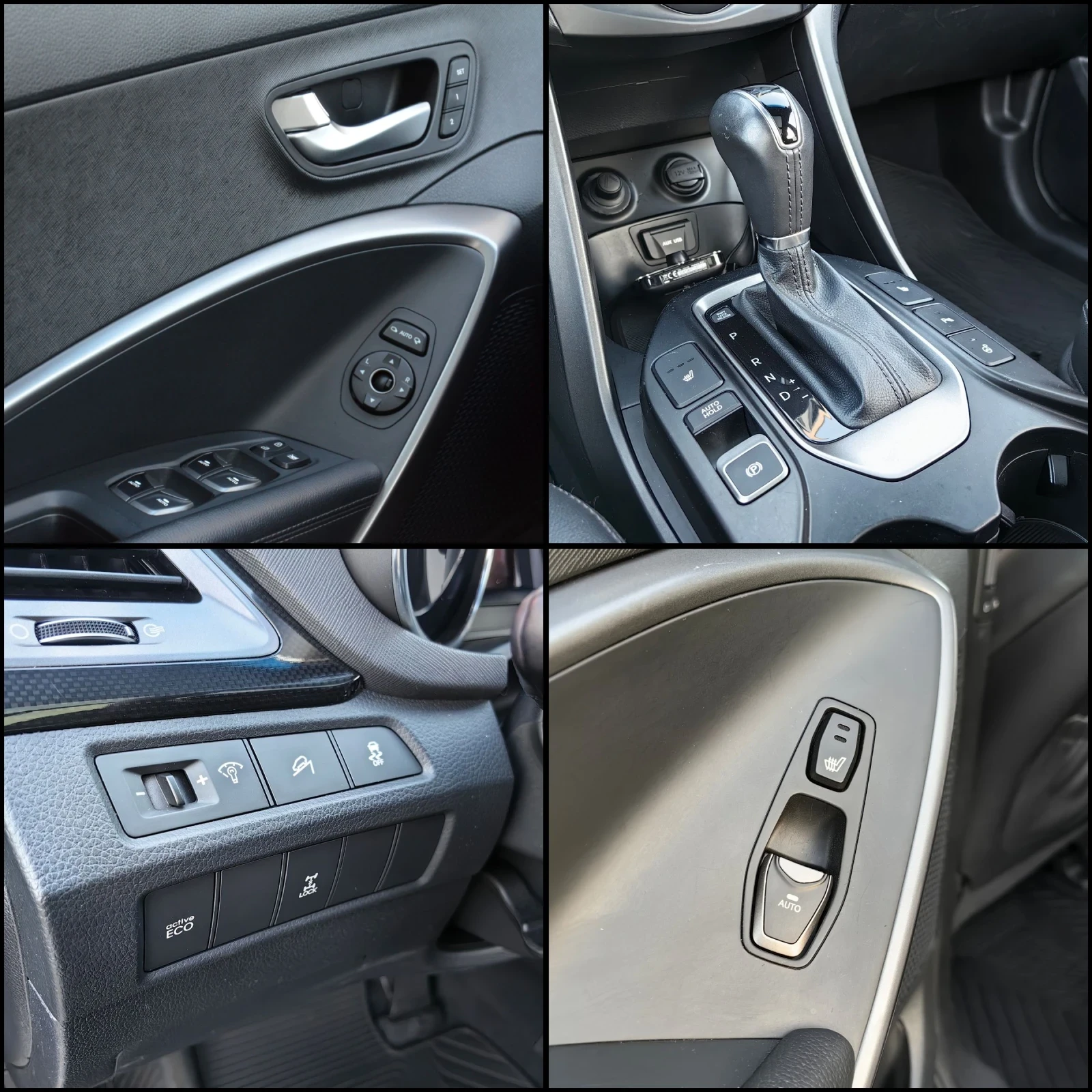 Hyundai Santa fe 2.2 CRDI/SWISS/4X4/7МЕСТА, снимка 10 - Автомобили и джипове - 55679080