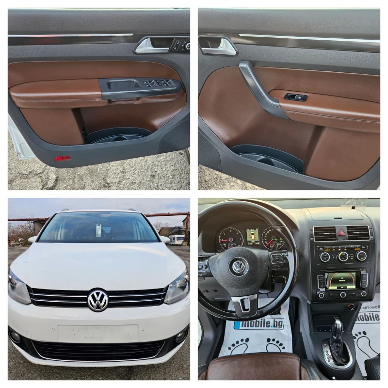 VW Touran 2.0tdi navi 6+ 1 koja automat panorama, снимка 16 - Автомобили и джипове - 48070296