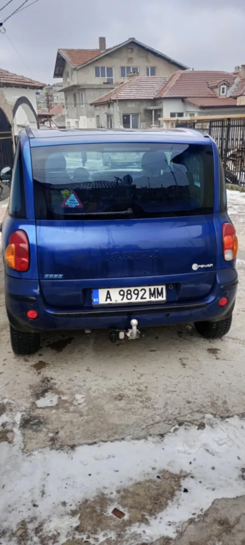 Fiat Multipla 2003, снимка 5 - Автомобили и джипове - 49182316