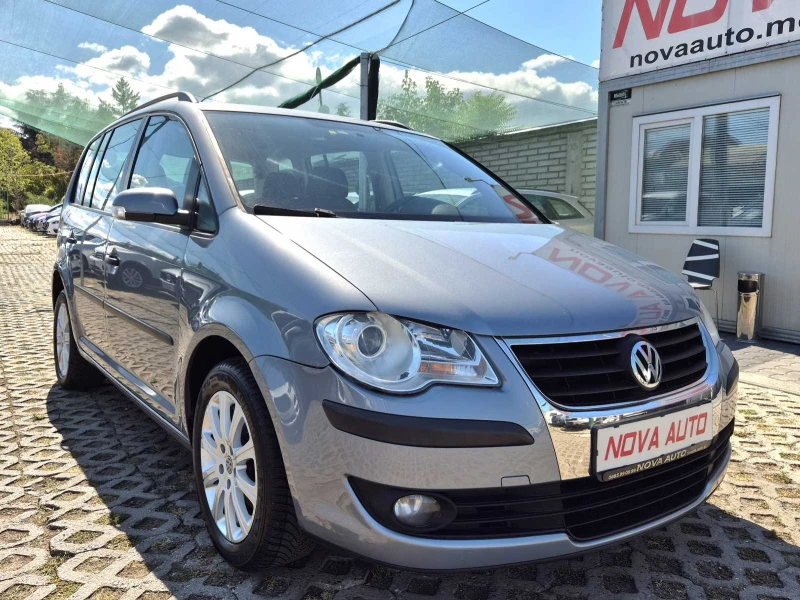 VW Touran 2.0i-7 МЕСТА-ECOFUELL-FACE LIFT, снимка 5 - Автомобили и джипове - 51783257