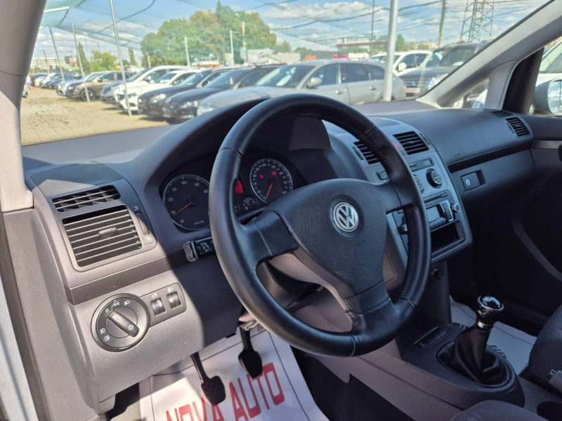 VW Touran 2.0i-7 МЕСТА-ECOFUELL-FACE LIFT, снимка 8 - Автомобили и джипове - 51783257