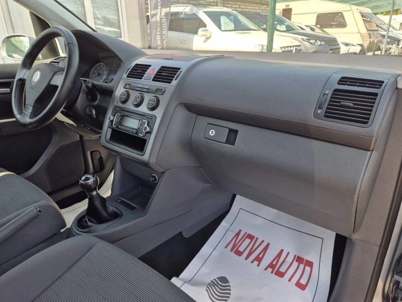 VW Touran 2.0i-7 МЕСТА-ECOFUELL-FACE LIFT, снимка 11 - Автомобили и джипове - 51783257