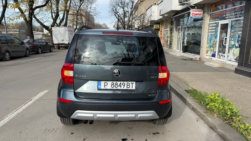 Skoda Yeti Adventure 4x4 2.0 TDI Euro6, снимка 6 - Автомобили и джипове - 53491175