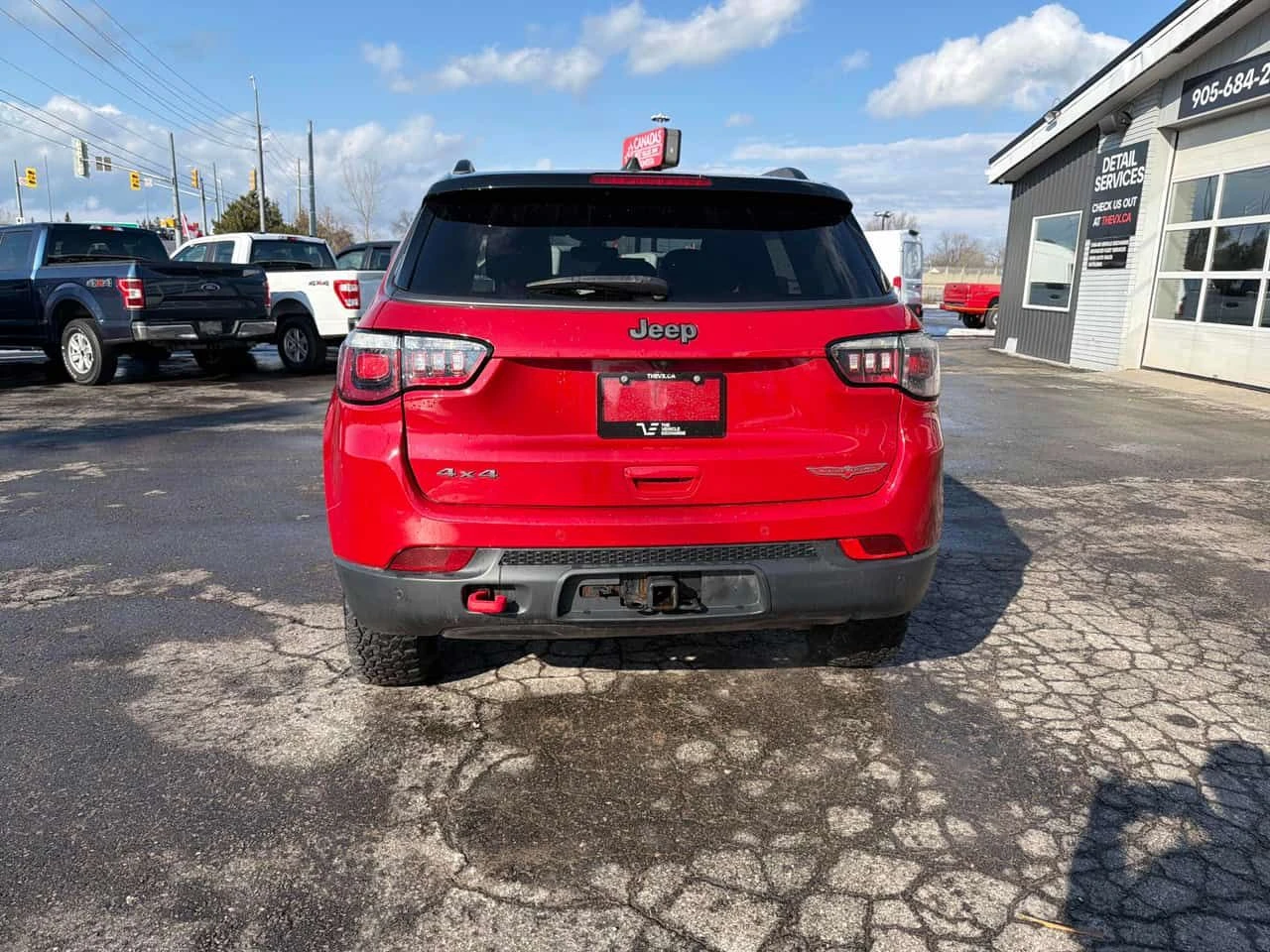 Jeep Compass * Trailhawk * CARFAX * КАМЕРА * ПОДГРЕВ * NAVI - изображение 4