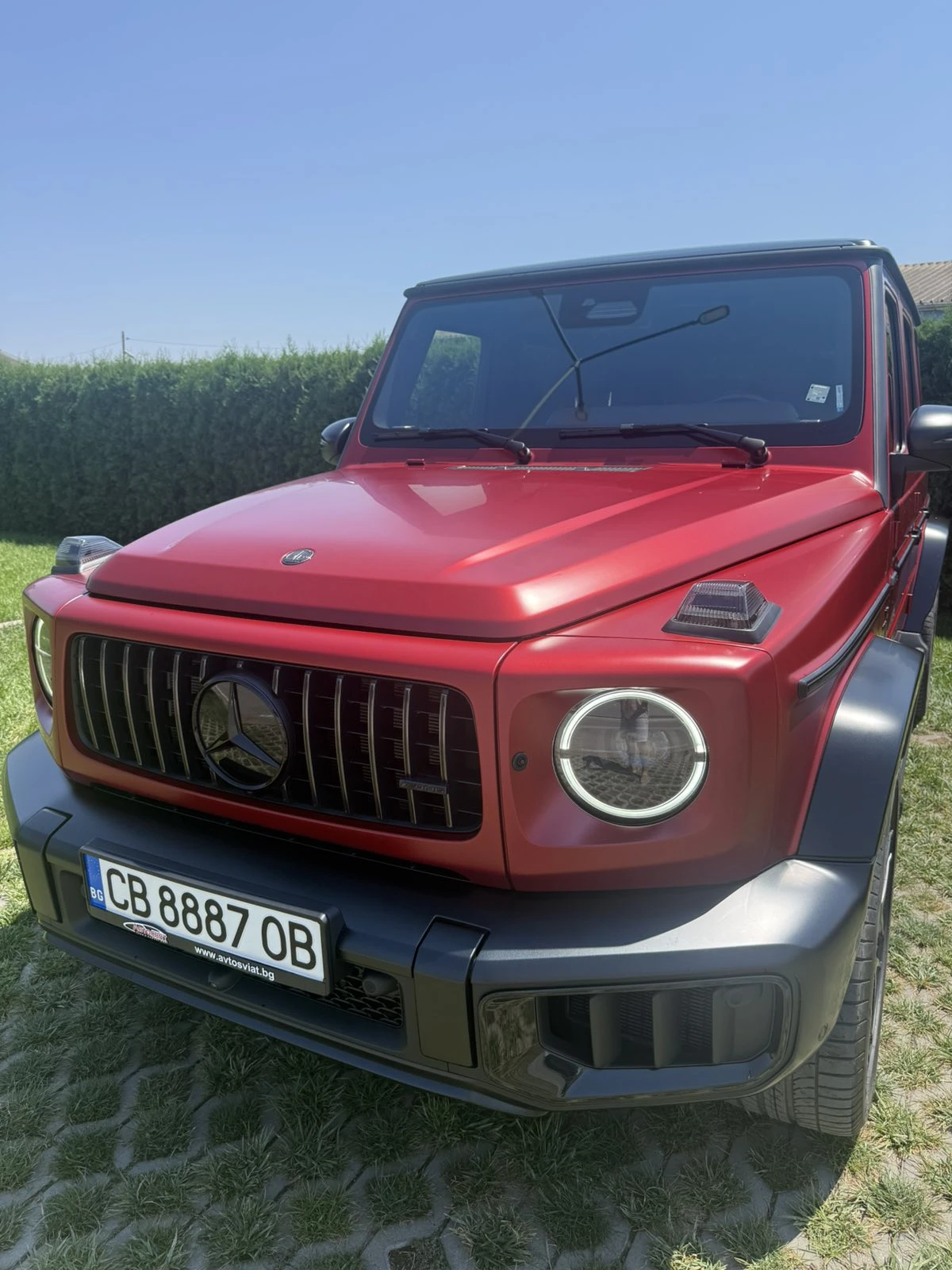 Mercedes-Benz G 63 AMG performance