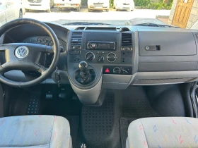 VW Transporter 1.9TDI* 9 МЕСТА* КЛИМА* ДЪЛГА БАЗА* , снимка 10
