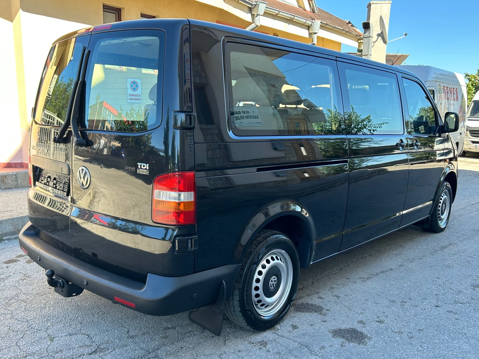 VW Transporter 1.9TDI* 9 МЕСТА* КЛИМА* ДЪЛГА БАЗА* , снимка 5 - Бусове и автобуси - 55753448