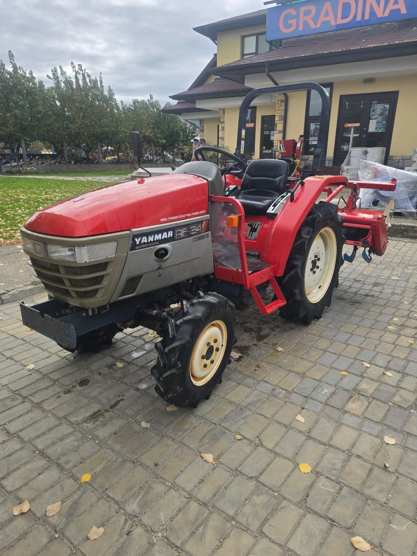 Трактор Yanmar AF24, снимка 2 - Селскостопанска техника - 56721741