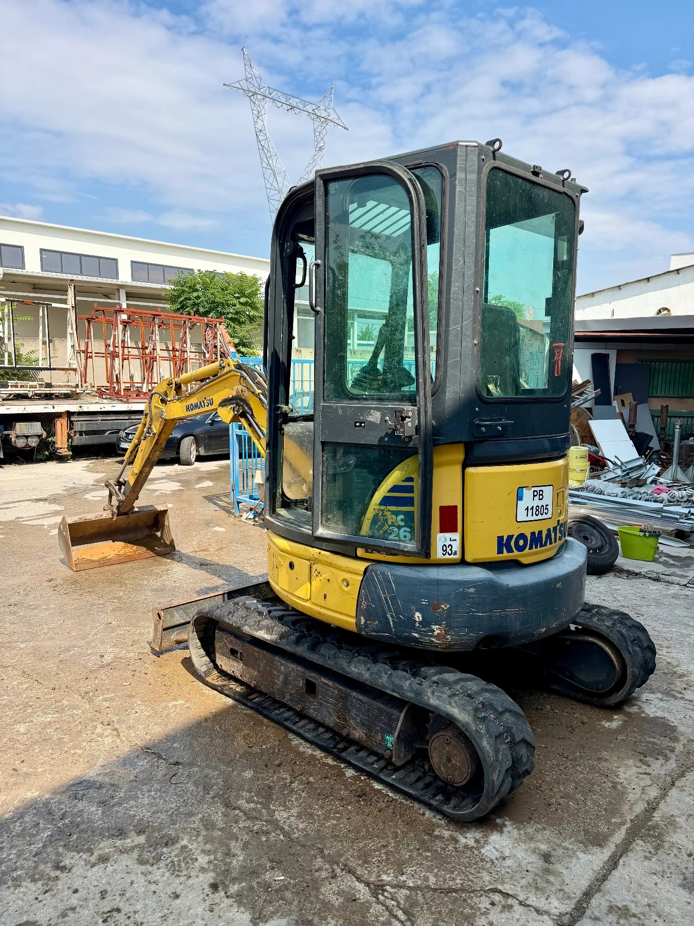 Багер Komatsu Komatsu PC26 MR-2 , 2, 6 тона, снимка 3 - Индустриална техника - 54966120