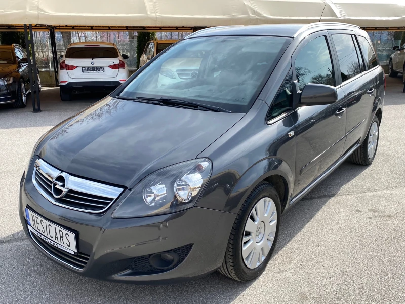 Opel Zafira 1.6i ecoM 7-MECTA!100% РЕАЛНИ КИЛОМЕТРИ-ДОКАЗУЕМИ!, снимка 1 - Автомобили и джипове - 49452089