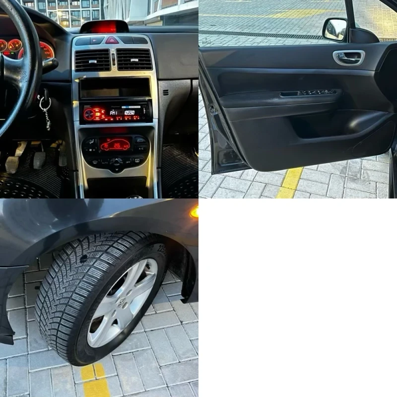 Peugeot 307 2.0HDI/110КС, снимка 15 - Автомобили и джипове - 52816844