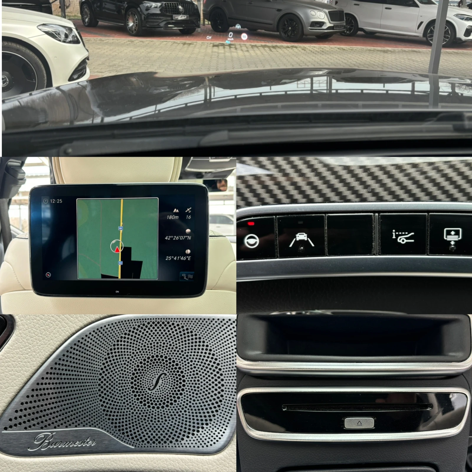 Mercedes-Benz S 560 LONG#4MAT#BRABUS#CARBON#3xTV#360* CAM#DISTR | Mobile.bg   15
