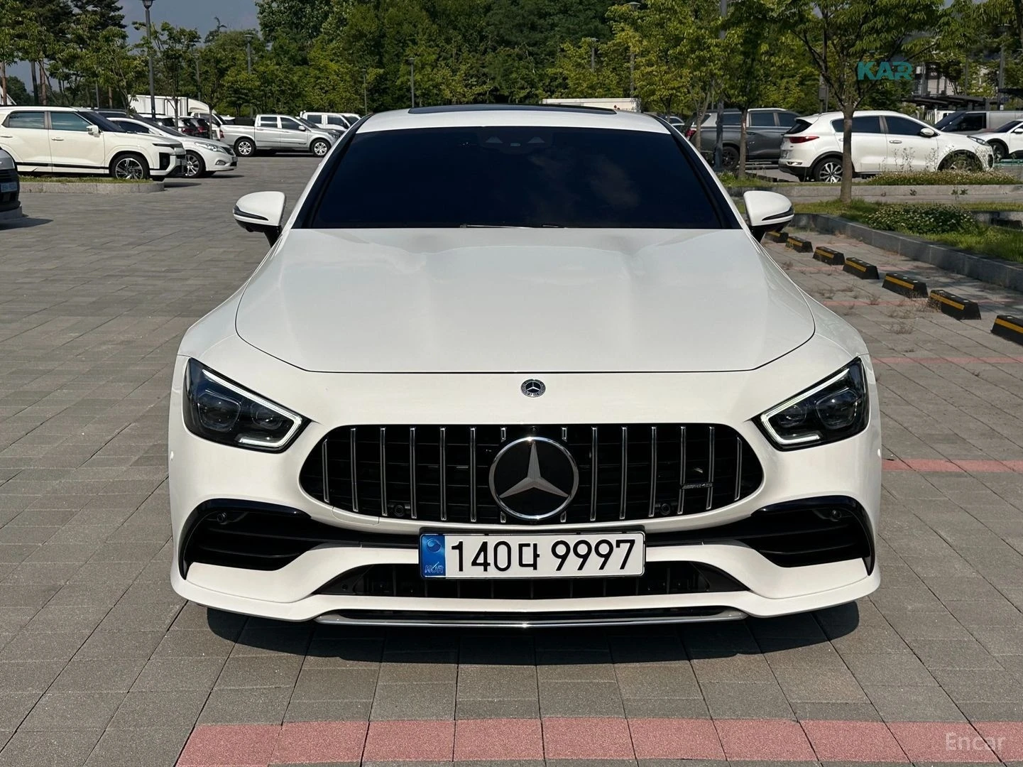 Mercedes-Benz AMG GT 43* 4MATIC* 360* HEAD UP* BURMASTER* ОБДУХВАНЕ* LA, снимка 2 - Автомобили и джипове - 55101850