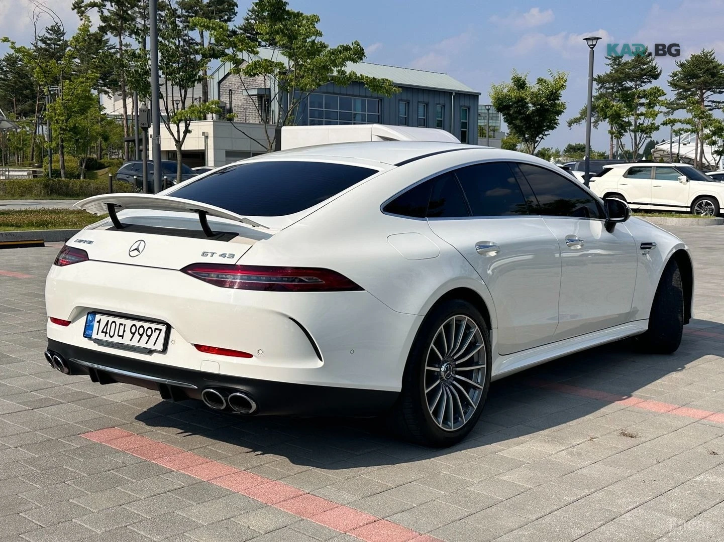 Mercedes-Benz AMG GT 43* 4MATIC* 360* HEAD UP* BURMASTER* ОБДУХВАНЕ* LA, снимка 5 - Автомобили и джипове - 55101850