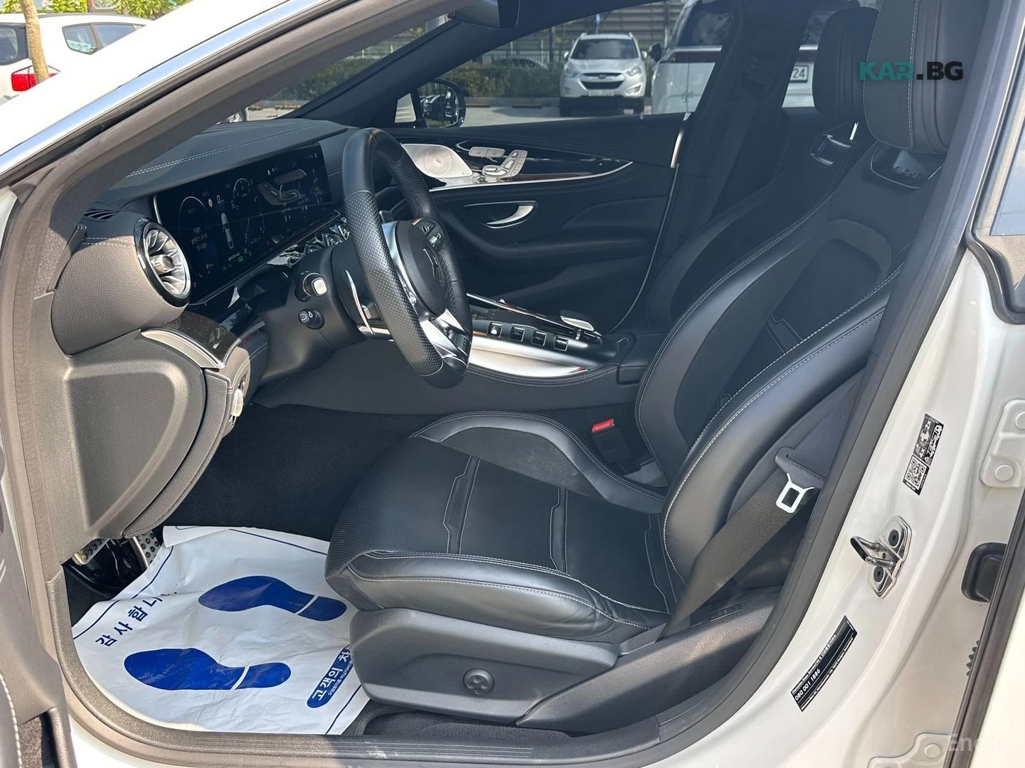 Mercedes-Benz AMG GT 43* 4MATIC* 360* HEAD UP* BURMASTER* ОБДУХВАНЕ* LA, снимка 9 - Автомобили и джипове - 55101850