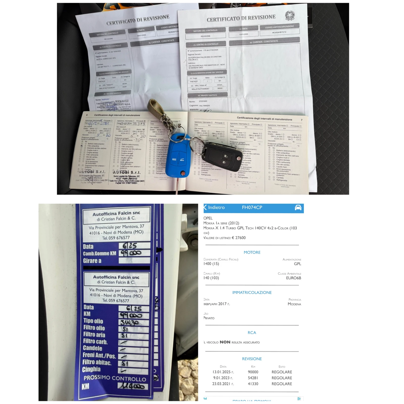 Opel Mokka X 1.4tB/GPL COSMO CAR PLAY ANDROID AUTO, снимка 17 - Автомобили и джипове - 55224319
