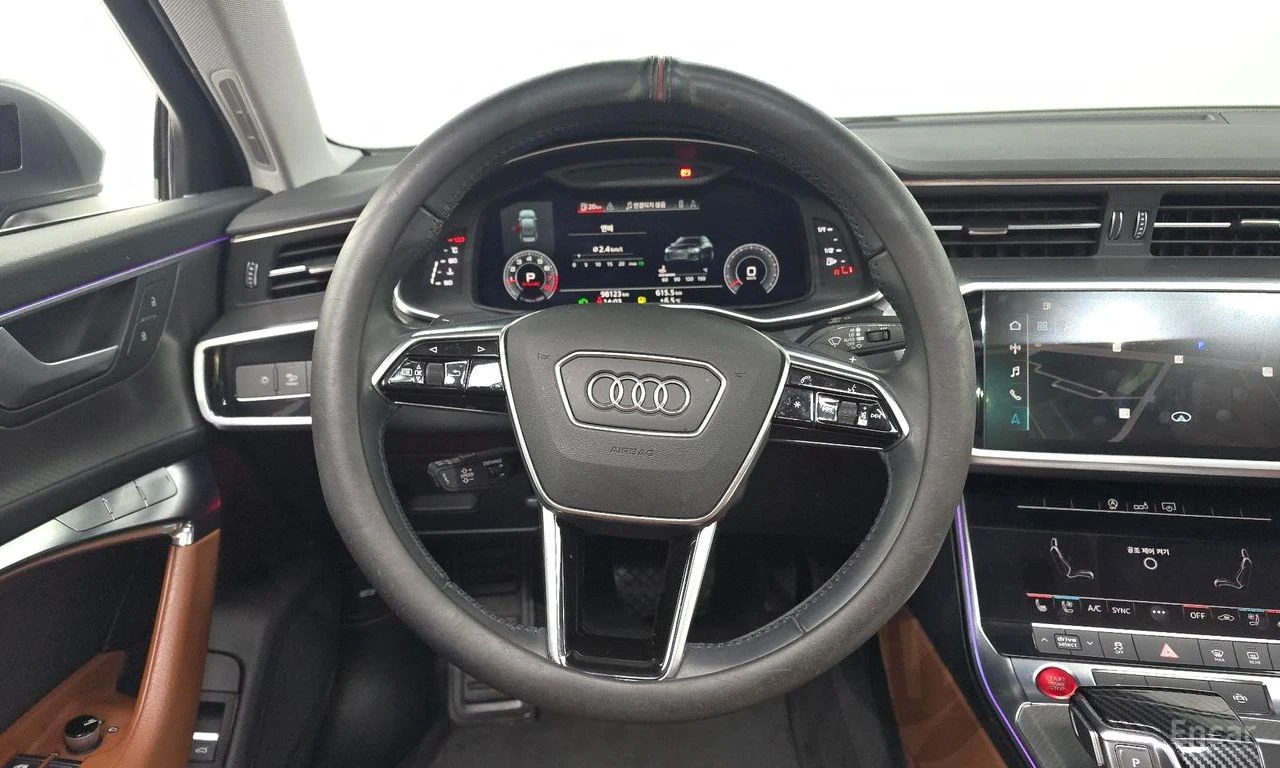 Audi A6 45TFSI* MATRIX* S* LINE* ОБДУХВАНЕ* ХЕДЪП* LANE* A, снимка 7 - Автомобили и джипове - 55623957