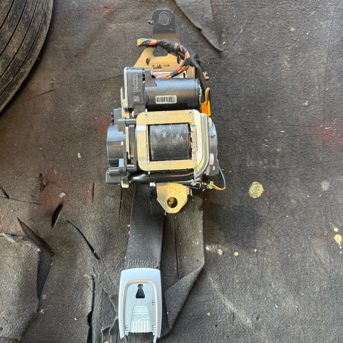 Преден десен предпазен колан за Mercedes W222 350 CDI 636147600-625