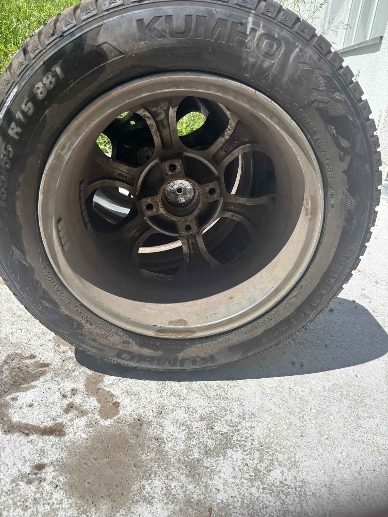 Гуми с джанти Kumho 185/60R15, снимка 9 - Гуми и джанти - 54974851