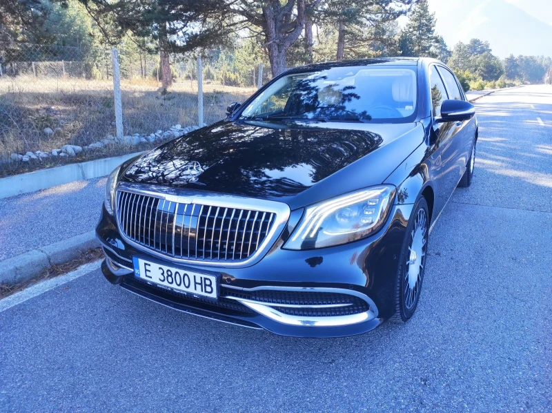 Mercedes-Benz S 560 4 Матик Майбах , снимка 16 - Автомобили и джипове - 48168416