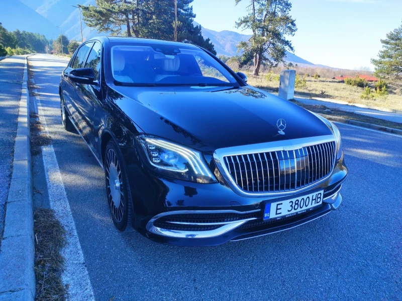 Mercedes-Benz S 560 4 Матик Майбах , снимка 5 - Автомобили и джипове - 48168416