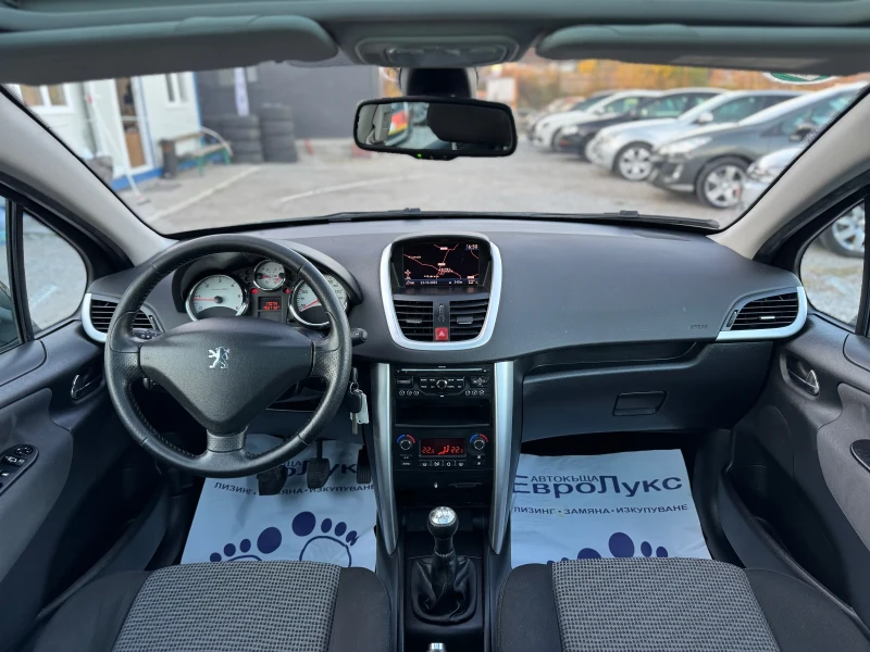 Peugeot 207 1.6HDI 109кс SW НАВИГАЦИЯ ПАНОРАМА, снимка 9 - Автомобили и джипове - 52195583