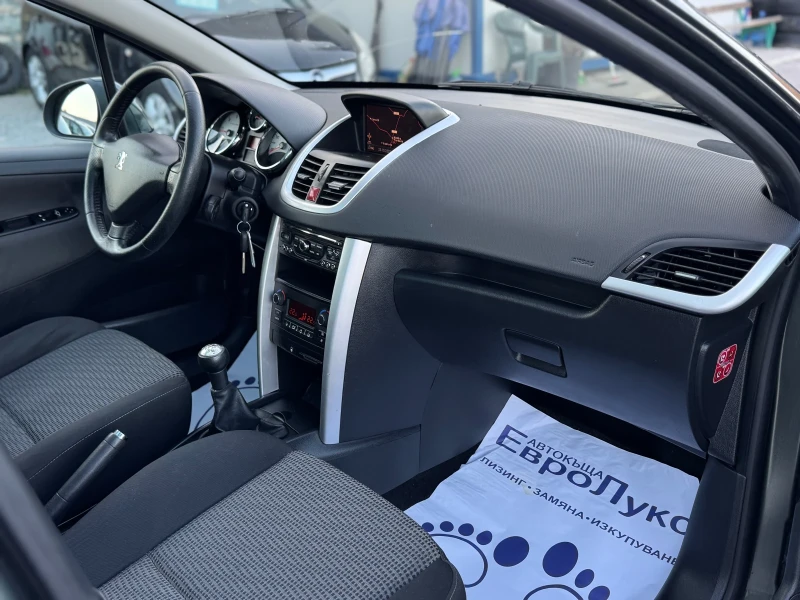 Peugeot 207 1.6HDI 109кс SW НАВИГАЦИЯ ПАНОРАМА, снимка 15 - Автомобили и джипове - 52195583