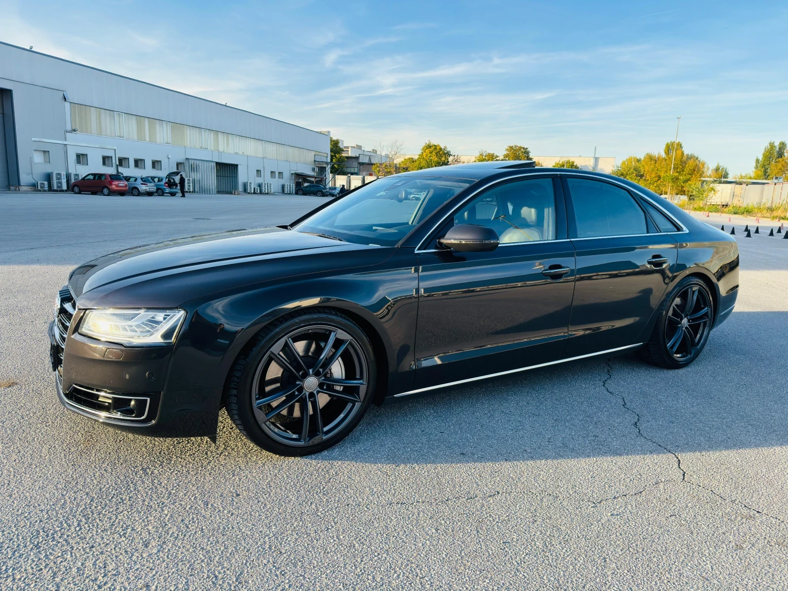Audi A8 4.2 Matrix масаж нощно HeadUp печка, снимка 1
