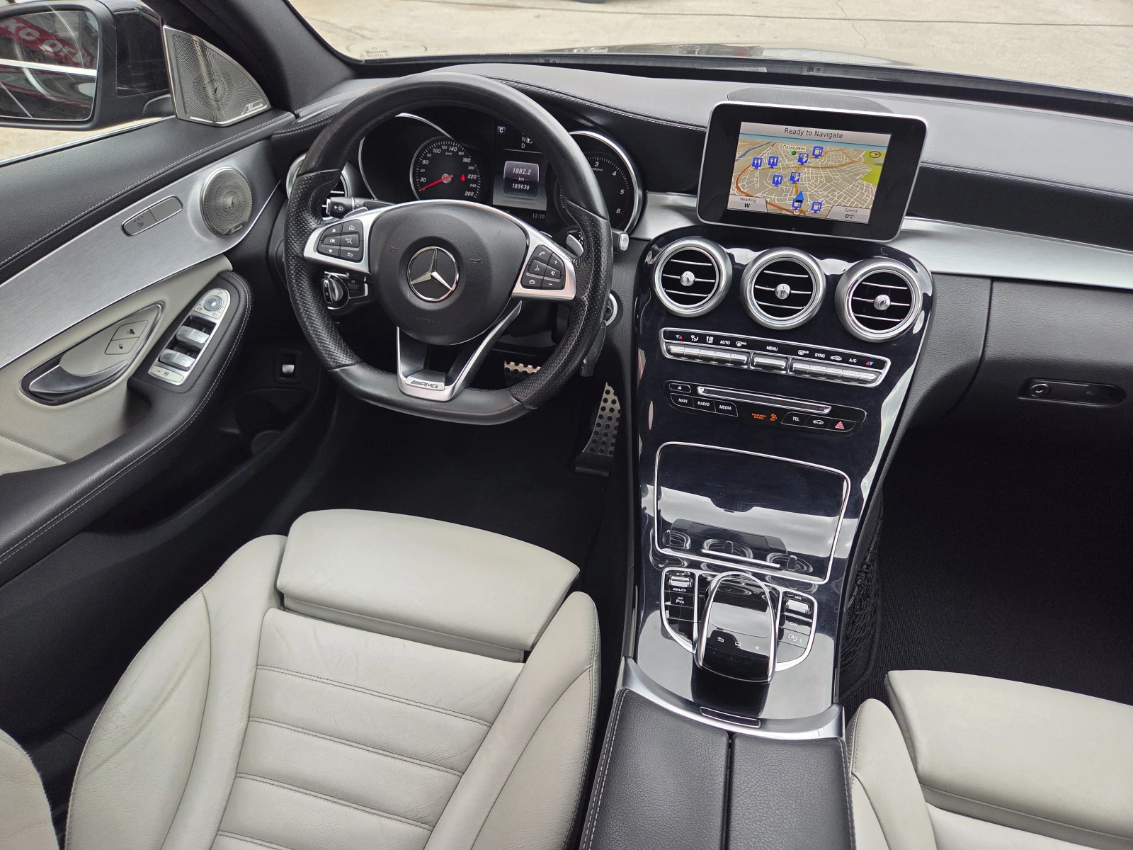 Mercedes-Benz C 220 d/AMG Line/BlueTEC, снимка 13 - Автомобили и джипове - 54028027