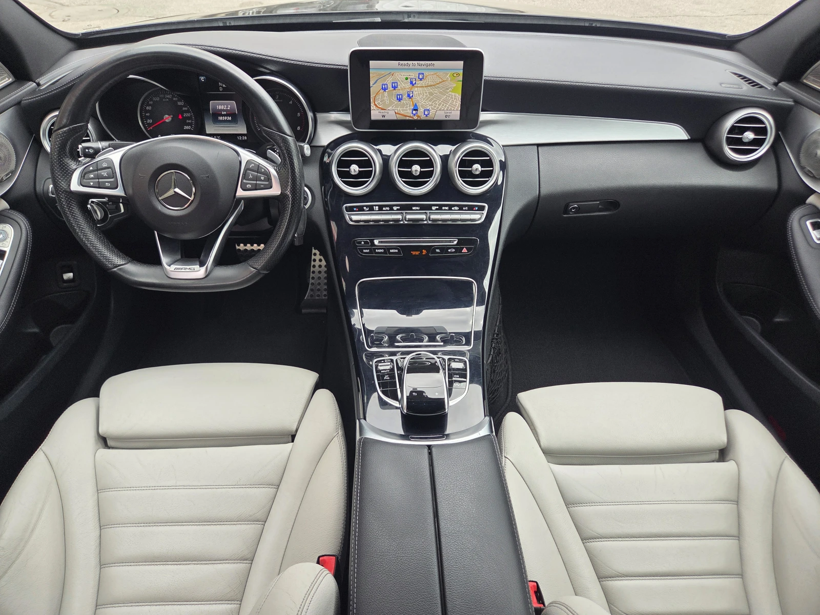 Mercedes-Benz C 220 d/AMG Line/BlueTEC, снимка 11 - Автомобили и джипове - 54028027