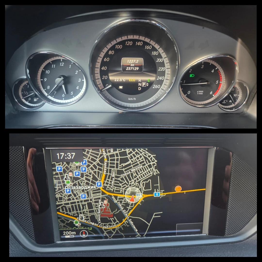 Mercedes-Benz E 220 AMG///AT-7G-Tronic, снимка 12 - Автомобили и джипове - 54334317