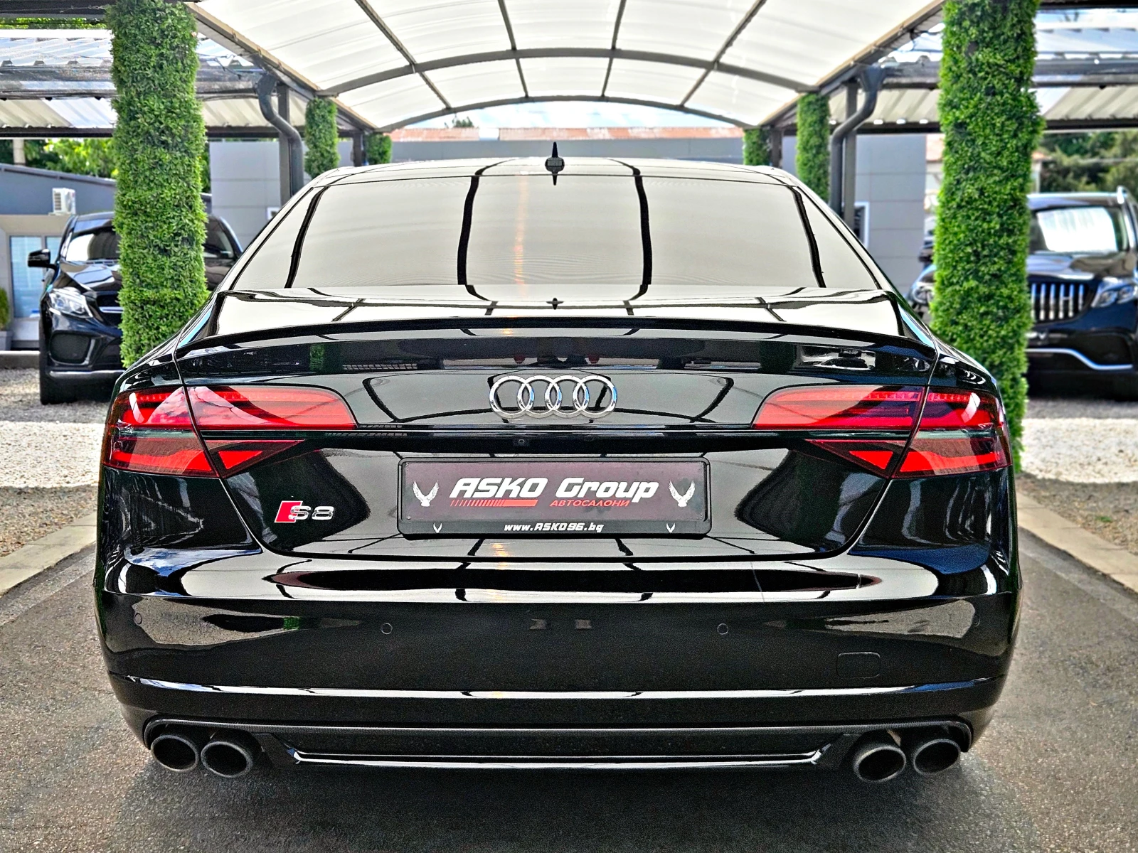 Audi S8 PLUS/CERAMIC/DISTR/360CAM/МАСАЖ/ОБДУХ/ВАКУУМ/LIZIN, снимка 6 - Автомобили и джипове - 54719212