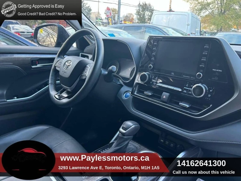 Toyota Highlander HYBRID LIMITED * * CARFAX * * АВТО КРЕДИТ * * , снимка 4 - Автомобили и джипове - 52677058