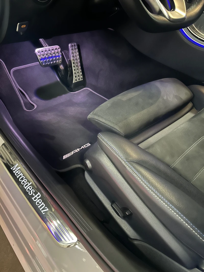 Mercedes-Benz C 220 AMG, NIGHT, DISTRONIC, 9GTRONIC, MULTIBEAM, DIGITA, снимка 13 - Автомобили и джипове - 52673288