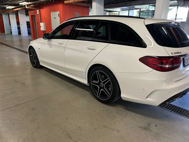 Mercedes-Benz C 220 AMG, NIGHT, DISTRONIC, 9GTRONIC, MULTIBEAM, DIGITA, снимка 6 - Автомобили и джипове - 52673288