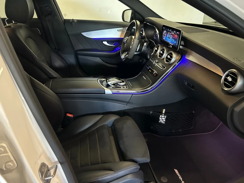 Mercedes-Benz C 220 AMG, NIGHT, DISTRONIC, 9GTRONIC, MULTIBEAM, DIGITA, снимка 11 - Автомобили и джипове - 52673288