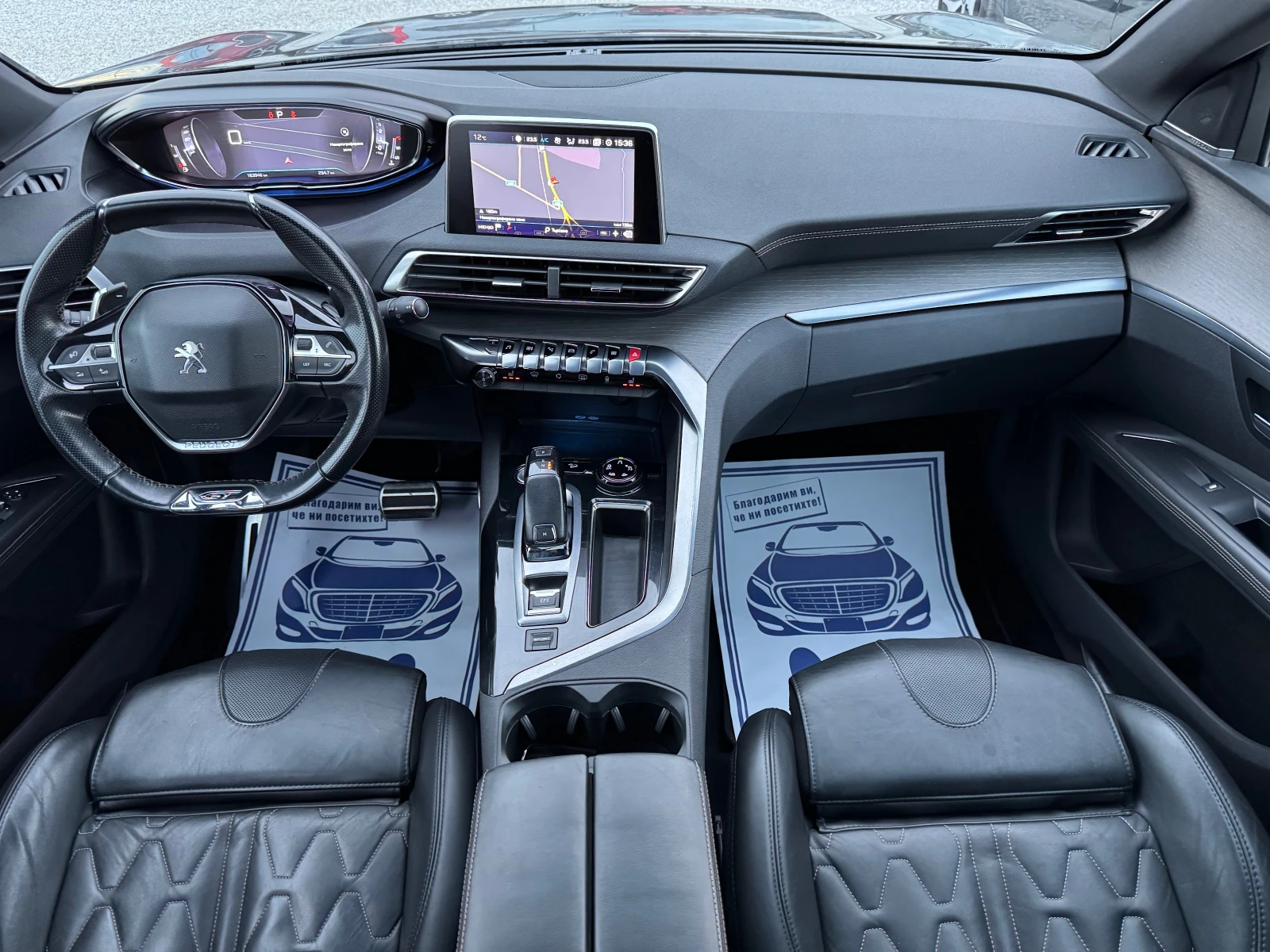 Peugeot 3008 2.0HDI GT-LINE MASAJ PANORAMA PODGREV KOJA LED  | Mobile.bg — изображение 12