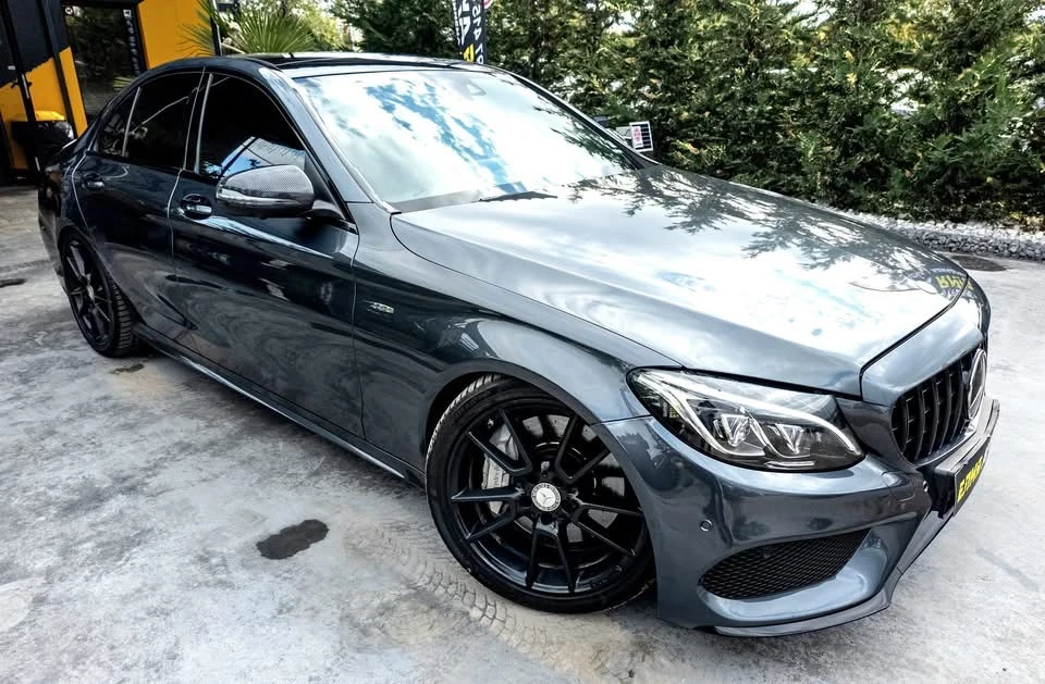 Mercedes-Benz C 43 AMG MEGA FULL CARBON ПАНО BURMEISTER ЛИЗИНГ 100% - изображение 2