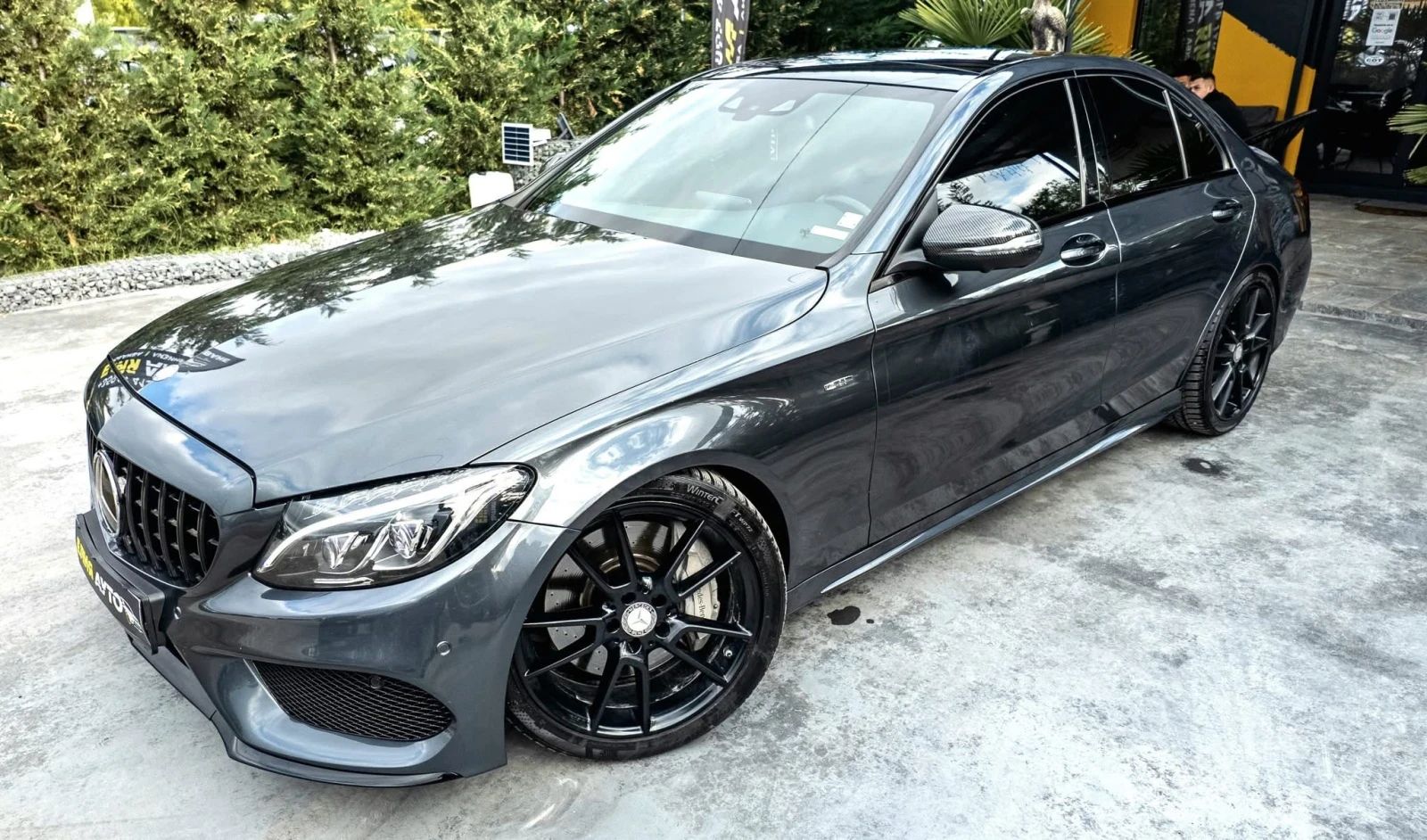 Mercedes-Benz C 43 AMG MEGA FULL CARBON ПАНО BURMEISTER ЛИЗИНГ 100% - изображение 5
