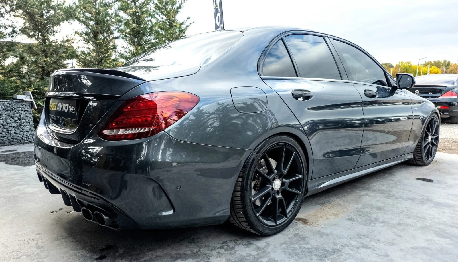 Mercedes-Benz C 43 AMG MEGA FULL CARBON ПАНО BURMEISTER ЛИЗИНГ 100% - изображение 9