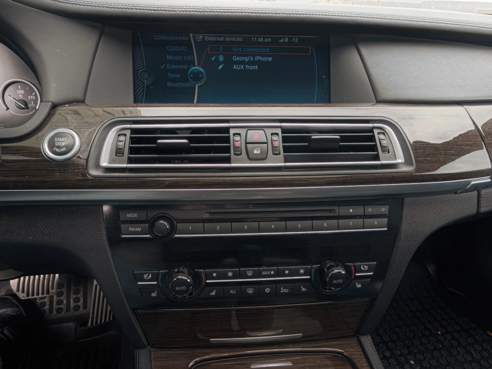 BMW 750 xDrive, снимка 15 - Автомобили и джипове - 56544870