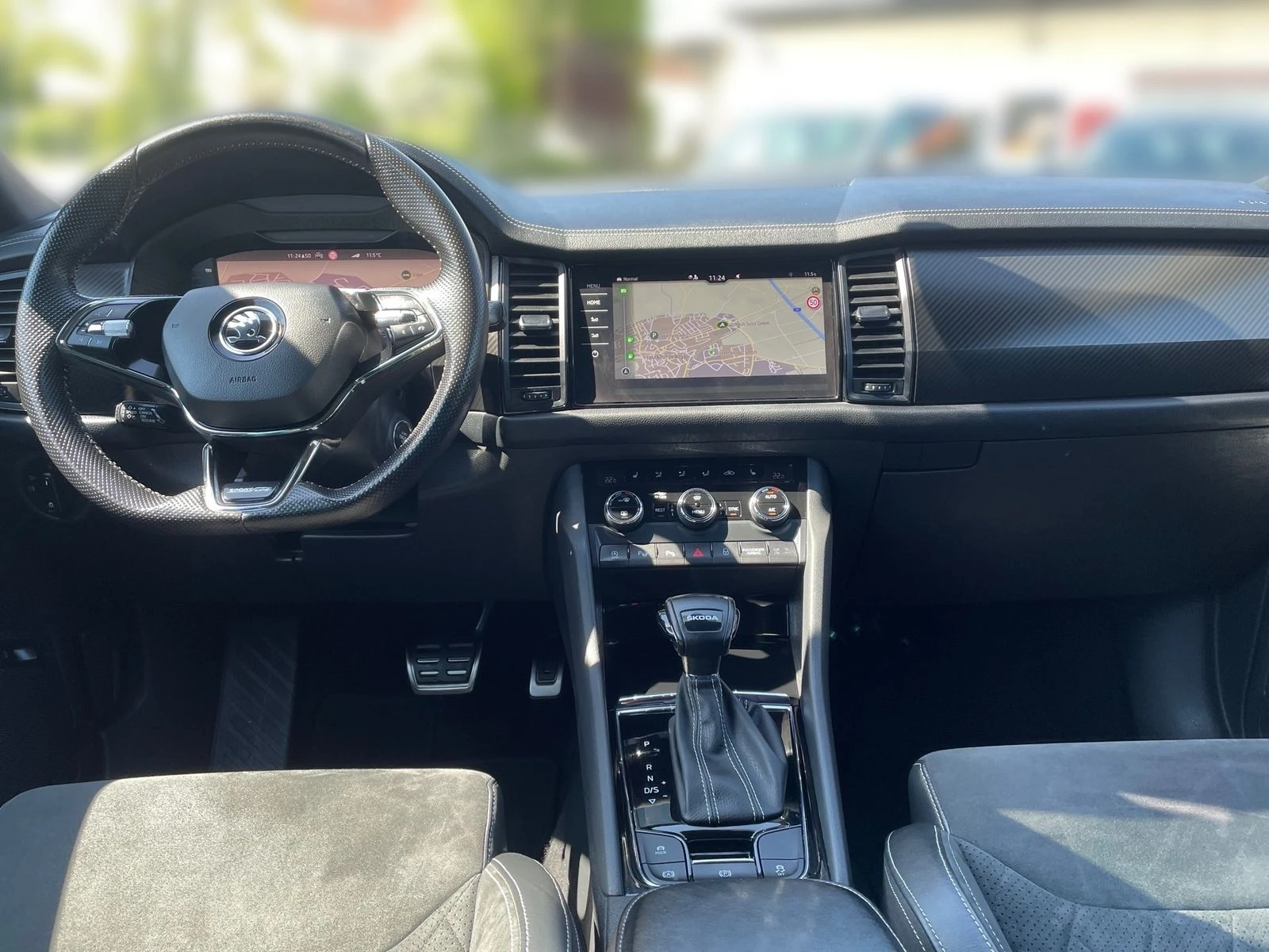 Skoda Kodiaq 2.0TDI/150HP/ST-LINE/MATRIX/NAVI/LED/CAM/MEMO/E154 | Mobile.bg   12