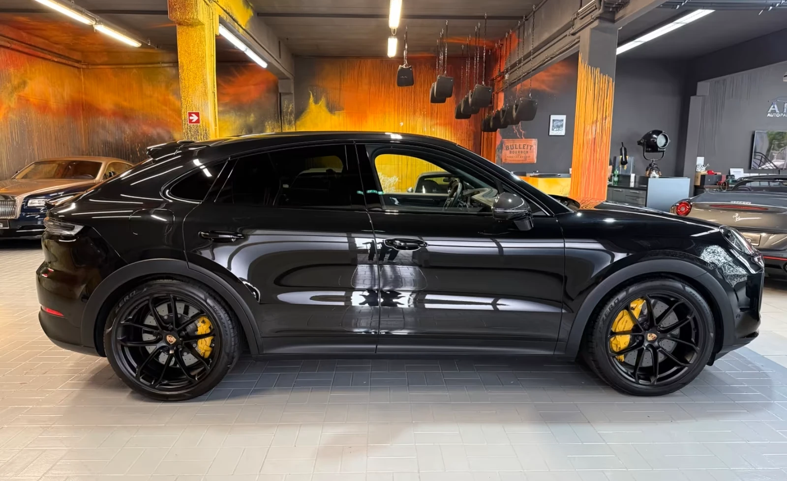Porsche Cayenne GTS* TURBO GT PACK* BURM* CERAMIC* DISTR* TV* 360 , снимка 6 - Автомобили и джипове - 55642538