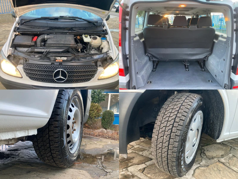 Mercedes-Benz Vito 2, 2CDi ПЪТНИЧЕСКО КЛИМАТИК 9 МЕСТА, снимка 9 - Бусове и автобуси - 48297557